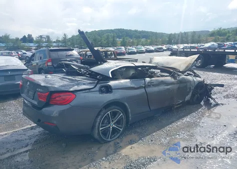 2018 BMW 430I xDrive из США, поврежденный, VIN WBA4Z3C53JEC56590